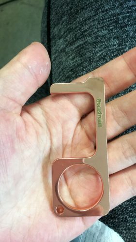 floradream No Touch Door Opener Tool - Non-Contact Multitools and Stylus Supports Hands-Free Opening of Doors and Use of Keypads and POS Terminal, Safe Touch Tool for Keychains photo review