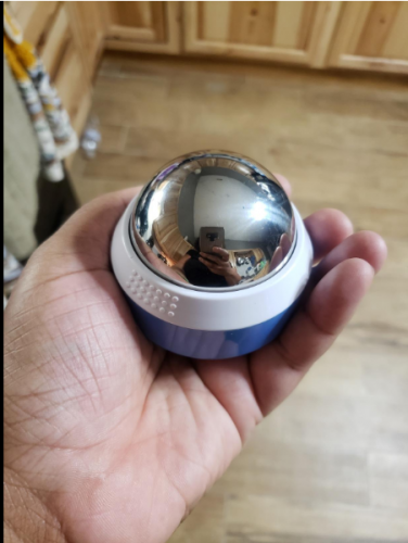 fanfun Cold Massage Roller Ball Fitness Cryosphere - Cold&Heat Relief - Myofascial Muscles Release - Rapid Workout Recovery - Deep Tissue Massage photo review