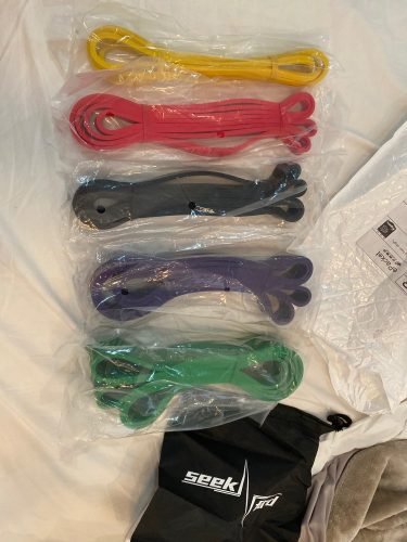 nicebands Resistance Bands, Pull Up Assist Resistance Bands, Exercise Bands for Body Stretching, Workout, Powerlifting, Home Fitness, Physical Therapy photo review