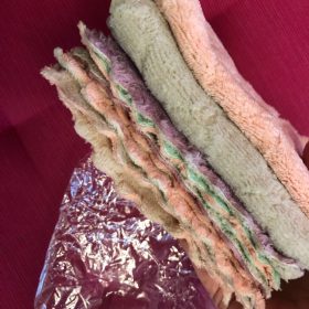 iecolike 10 Pack Kitchen Cloth Dish Towels, Premium Dishcloths, Super Absorbent Coral Velvet Dishtowels, Nonstick Oil Washable Fast Drying photo review