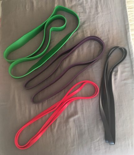 lemonlala Stretch Bands, Pull Up Assist Stretch Bands, Exercise Bands for Body Stretching, Workout, Powerlifting, Home Fitness, Physical Therapy photo review