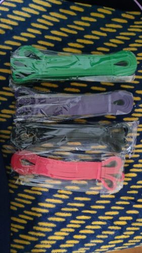 lemonlala Stretch Bands, Pull Up Assist Stretch Bands, Exercise Bands for Body Stretching, Workout, Powerlifting, Home Fitness, Physical Therapy photo review