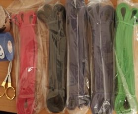 lemonlala Stretch Bands, Pull Up Assist Stretch Bands, Exercise Bands for Body Stretching, Workout, Powerlifting, Home Fitness, Physical Therapy photo review