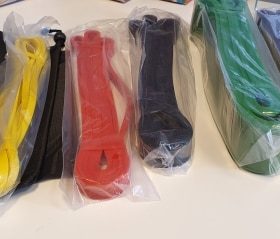 lemonlala Stretch Bands, Pull Up Assist Stretch Bands, Exercise Bands for Body Stretching, Workout, Powerlifting, Home Fitness, Physical Therapy photo review
