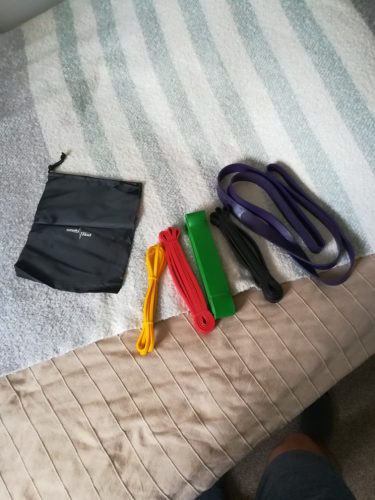 nicebands Resistance Bands, Pull Up Assist Resistance Bands, Exercise Bands for Body Stretching, Workout, Powerlifting, Home Fitness, Physical Therapy photo review