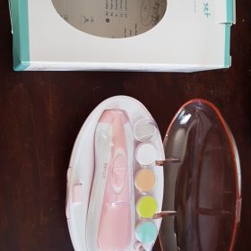floracharm Electric Pedicure & Manicure Set Portable Shaper with  attachment for the care of hands and feet. Electric nail file for home use photo review